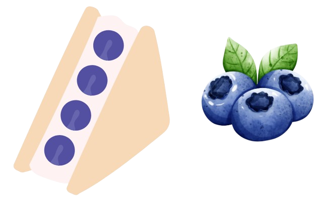Blueberry Sando